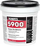 5900-1 Ceramic Tile Adhesive, Gallon, 128 Fl Oz New. Price: $62.99.