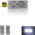 Reflector 70X30MM Self Adhesive Rectangle Safety Waterproof Stick On For Drivewa New. Price: $18.35.