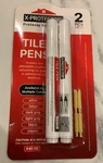 X-protector Water Based Grout Marker 2 Pcs With 4 Tips, White, Fast Shipping! New. Price: $16.83.