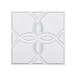 Vevor 3D Wall Panels 33-PACK 11.81X11.81'' Pvc 32 Sq.ft Coverage Floral White New. Price: $29.84.