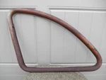 1941 Studebaker President/commander Rh 4DR Rear Quarter Window Garnish Moulding Used. Price: $65.00.