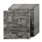 3D Panels Peel And Stick In Black Grey Stone, 20 Pcs Xpe Foam Wallpap... New. Price: $54.49.