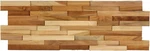 Ez-wall 3D Mosaic Tiles Solid Teak Wood, Set Of 10 Natural Finish New. Price: $158.99.