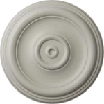 Ekena Millwork CM12TRPCF X Traditional Ceiling Medallion Pot Of Cream New. Price: $92.69.