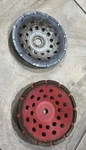 Lot Of Pearl Abrasive PV7CH Concrete & Masonry Cup Wheel Single Unbranded Used. Price: $35.99.
