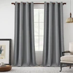 132 Inch Curtains Full Blackout Extra Long Linen Drapes 11 Ft Length, Thermal New. Price: $93.66.