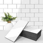 Bathroom Backsplash Tile Sticker - ART3D 102PC Peel Subway X6 New. Price: $59.99.