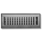 Sierra Grates 2" X 10" Contemporary Design Steel Floor Register In Granite Grey New. Price: $10.40.