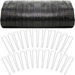 Driveway Landscaping Fabric Underlayment - 50 X 12.5 Ft Heavy Duty Wove... New. Price: $122.02.