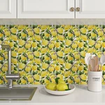 Rewallpaper 17.5INX23FT Lemon Peel And Stick For Kitchen Self Adhes... New. Price: $72.92.
