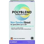 Custom Building Products Polyblend Non-sanded Grout 10 Lbs New. Price: $12.99.