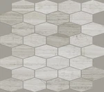 Shaw CS19X Chateau Stretch Hex Mosaic 11-13/16" 12-3/16" New. Price: $26.53.