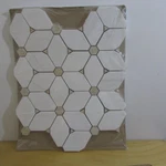 Msi Cecily 11" X 13". Polished Marble Mesh-mounted Mosaic Floor And Wall Tile New. Price: $13.25.
