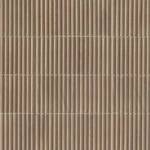 Elegant Matte Porcelain Fluted Wood Look Wall Tile For Bath & Kitchen New. Price: $239.99.