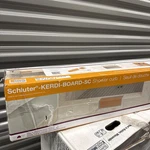 Schluter Systems Kerdi Shower Curb KBSC115150 38" X 4-1/2" (97CM 11.5 Cm) Open. Price: $40.50.