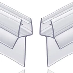 2-PACK Butecare Frameless Shower Door Bottom Seal Ex Sweep -5/16'', Clear New. Price: $40.31.