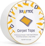 Double Sided Carpet Tape Heavy Duty For Area Rugs, Tile Floors 90 Ft, Yellow New. Price: $24.04.