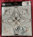 Main Creations White Painted Silver Peel Stick 8IN Art Wall Tile Backsplash New. Price: $6.00.