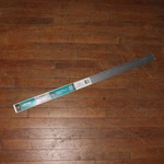 M-d Extra Wide Fluted 2-INCH By 36-INCH Carpet Trim Silver 78212 Open. Price: $8.05.