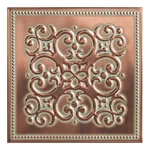 10-PACK Peel And Stick Backsplash Metal Tiles 8" X Patina Copper Design, W... New. Price: $70.57.