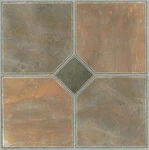 Rustic Slate Stone Self Stick Adhesive Vinyl Floor Tiles - 40 Pcs 12" X New. Price: $52.99.