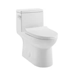 Swiss Madison SM-1T125 Daxton 1.28 Gpf One Piece Elongated Toilet White New. Price: $496.57.