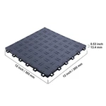 Garage Tiles Interlocking, 12 X 0.53 Inch 25 Pack Floor Covering New. Price: $69.41.