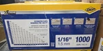 Xtreme Tile Leveling System, Part A, Clips For 1/16" Grout (1000 Pack) New. Price: $33.99.