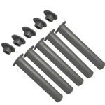 Sleeve And Cap Uv Resistant Plastic Poolfence Diy Gray (5-PACK) 1/2 In X 4 New. Price: $8.00.