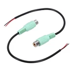 Uxcell 8 Inch Green Rca Female Plug Jack Connector Adapter Bare New. Price: $8.42.
