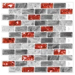Waldecoo Marble Peel And Stick Backsplash For Kitchen, 10-SHEET On Back... New. Price: $39.47.