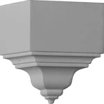 Ekena Millwork MOC03X03BI Outside Corner For Moulding Profiles Less Than 1/8P New. Price: $40.99.