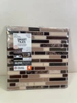 Smart Tiles Bellagio Keystone Peel & Stick Self Adhesive Wall 2.64 Sqft. New. Price: $24.99.
