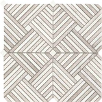 Emser Tile M05ALLU1212MPL Alluro - 12" X Square Basketweave Off White New. Price: $73.74.