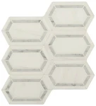 Ackland AKM-S-12X12SPP-CA 12" Marble Geometric Floor Calabria Frost New. Price: $192.40.