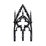 Gothic Cathedral Window Wall Art, Black Metal Decorative Panel, 11.8 X 5.91 I... New. Price: $19.68.