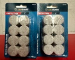 1" Round Felt Furniture Pads 48PK Stick-on Tan Truguard 93425TV Lot Of New. Price: $24.99.