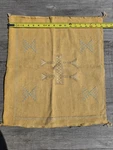 Moroccan Handmade Cactus Silk Pillow Cover Green 21 X19", Sabra New. Price: $40.00.