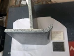 Pcs American Olean Ceramic Tile Bullnose A4402 Crystalline Charcoal #362 Usa New. Price: $15.00.