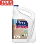 Bona Hardwood Floor Cleaner Refill 128 Oz New. Price: $19.97.