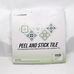 (10-PK) Jeedeson Peel And Stick Backsplash Wall Tile Black & White 12" X Open. Price: $23.15.