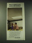1987 Armstrong Royal Oak Panel Ceiling Tile Ad - Want To Lighten Your Work Used. Price: $17.99.