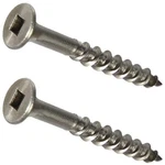 #8 Stainless Steel Screws Square Drive Wood And Composite Decking All Sizes New. Price: $705.80.
