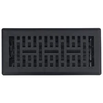 Sierra Grates Precision Flow 4X10 Steel Floor Register - Metro Design, Cast Iron New. Price: $28.08.