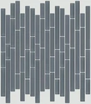 Shaw 583TS Chromatic Century - 12" X Specialty Linear Wall Blue New. Price: $26.73.