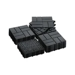 36 Pcs Plastic Interlocking Patio Deck Tiles - 12" X Indoor Outdoor Water... New. Price: $131.31.