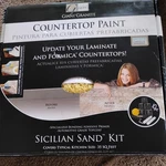 Giani Countertop Paint Kit-update,sicilian Sand New Open Box. Price: $80.00.