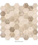 Msi Sandhills Hexagon Glossy Glass Mesh-mounted Mosaic Tile 1 Sheet 0.98 Sqft New. Price: $12.75.