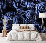 Bormia Floral 3D Blue Rose Wallpaper Flower Murals For Walls L... New. Price: $235.98.