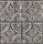 Inhome NH3922 Camden Antique Silver Faux Tin Peel & Stick Backsplash Tiles, M.... Price: $24.47.